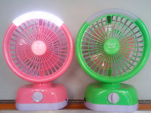 Portable Rechargeable Fan with LED