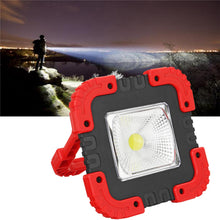 Load image into Gallery viewer, 100W USB Solar LED Work Light Rechargeable Emergency Flood Lamp 