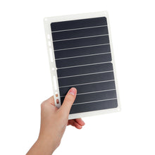 Load image into Gallery viewer, 10W 6V 1.7A Portable USB Solar Panel Solar Power Bank W/ Ring Binder Eyelet