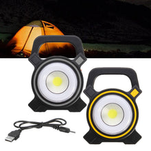 Load image into Gallery viewer, 30W COB LED USB Solar Work Light Spotlight Flood Lamp Lantern Outdoor Camping