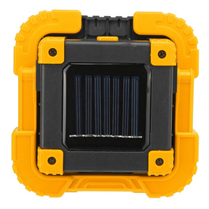 100W USB Solar LED Work Light Rechargeable Emergency Flood Lamp 