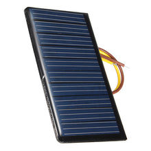 Load image into Gallery viewer, Portable Mini 5V 60mA 0.3W Solar Epoxy Panel