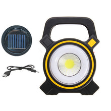 Load image into Gallery viewer, 30W COB LED USB Solar Work Light Spotlight Flood Lamp Lantern Outdoor Camping