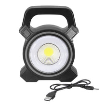 Load image into Gallery viewer, 30W COB LED USB Solar Work Light Spotlight Flood Lamp Lantern Outdoor Camping