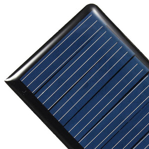 Portable Mini 5V 60mA 0.3W Solar Epoxy Panel