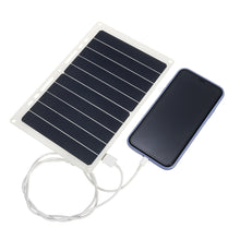 Load image into Gallery viewer, 10W 6V 1.7A Portable USB Solar Panel Solar Power Bank W/ Ring Binder Eyelet