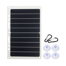 Load image into Gallery viewer, 10W 6V 1.7A Portable USB Solar Panel Solar Power Bank W/ Ring Binder Eyelet