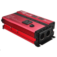 Load image into Gallery viewer, Peak 3000W 4 Type DC 12V/24V to AC 110V/220V Solar Power Inverter LED Modified Sine Wave Converter