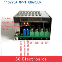 Load image into Gallery viewer, MPPT Solar Charge Controller  110V25A Step down  charge all kinds battery 84V72V60V48V36V24V12V  Lithium Current Adjustable