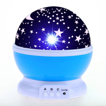 Load image into Gallery viewer, LED Rotating Night Light Projector Starry Sky Star Master Projection lamp Children&#39;s Room Decorated  Lights  Christmas gift