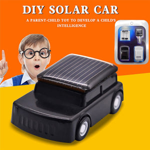 Children DIY Assemble Solar Power Car Science Educational Solar Powered ToyEnvironmental Toys 30AG02