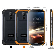 Load image into Gallery viewer, DOOGEE S40 4GNetwork Rugged Mobile Phone 5.5inch Display 4650mAh MT6739 Quad Core 3GB RAM 32GB ROM Android 9.0 8.0MP IP68/IP69K