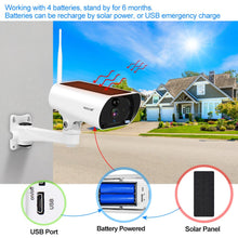 Load image into Gallery viewer, Wanscam HD1080P IP Camera IP66 2MP Solar Camera Wireless Wifi Video Doorbell Intercom Home Security Surveillance Camera 4X Zoom