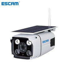 Load image into Gallery viewer, ESCAM QF260 WIFI Wireless IP67 Outdoor 1080P 2.0MP Solar Battery Power Low Power Consumption PIR Surveillance Security Camera