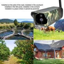 Load image into Gallery viewer, Solar Power Wifi IP Camera Wireless Outdoor Indoor Waterproof 1080P Night Vision APP Remote Monitor Security Surveillance Camera