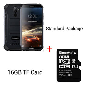 DOOGEE S40 4GNetwork Rugged Mobile Phone 5.5inch Display 4650mAh MT6739 Quad Core 3GB RAM 32GB ROM Android 9.0 8.0MP IP68/IP69K