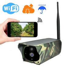 Load image into Gallery viewer, Solar Power Wifi IP Camera Wireless Outdoor Indoor Waterproof 1080P Night Vision APP Remote Monitor Security Surveillance Camera