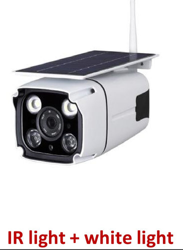 SOLAR IP CAMERA AND LIGHT