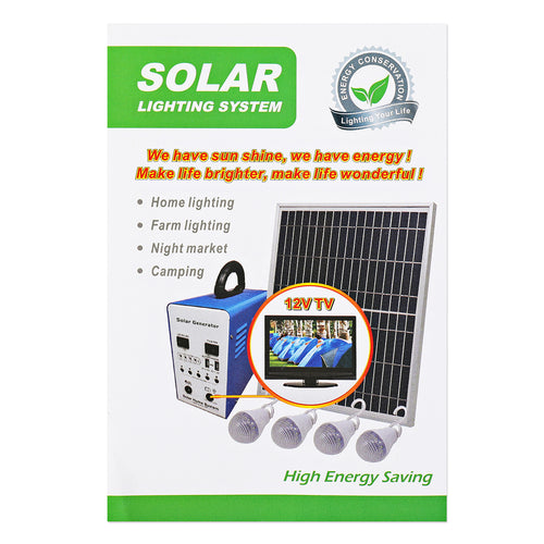 Solar Panel Generator Portable Solar Generator Kit Powered Iron Shell Solar Energy Solar Powered System 