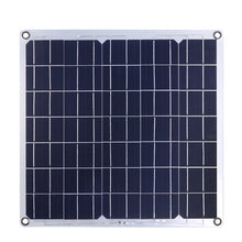 Load image into Gallery viewer, 50W 12/5V Portable Solar Panel Dual USB For Car RV Battery Charge 