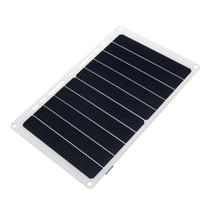 10W 6V 1.7A Portable USB Solar Panel Solar Power Bank W/ Ring Binder Eyelet