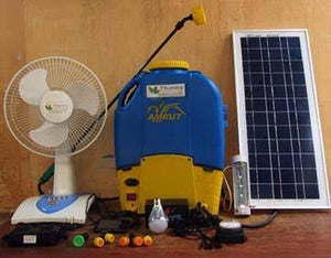 Solar-powered Sprayer+UPS